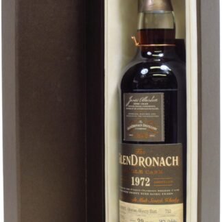 Glendronach - Batch 4 Single Oloroso Sherry Cask #712 1972 39 year old Whisky