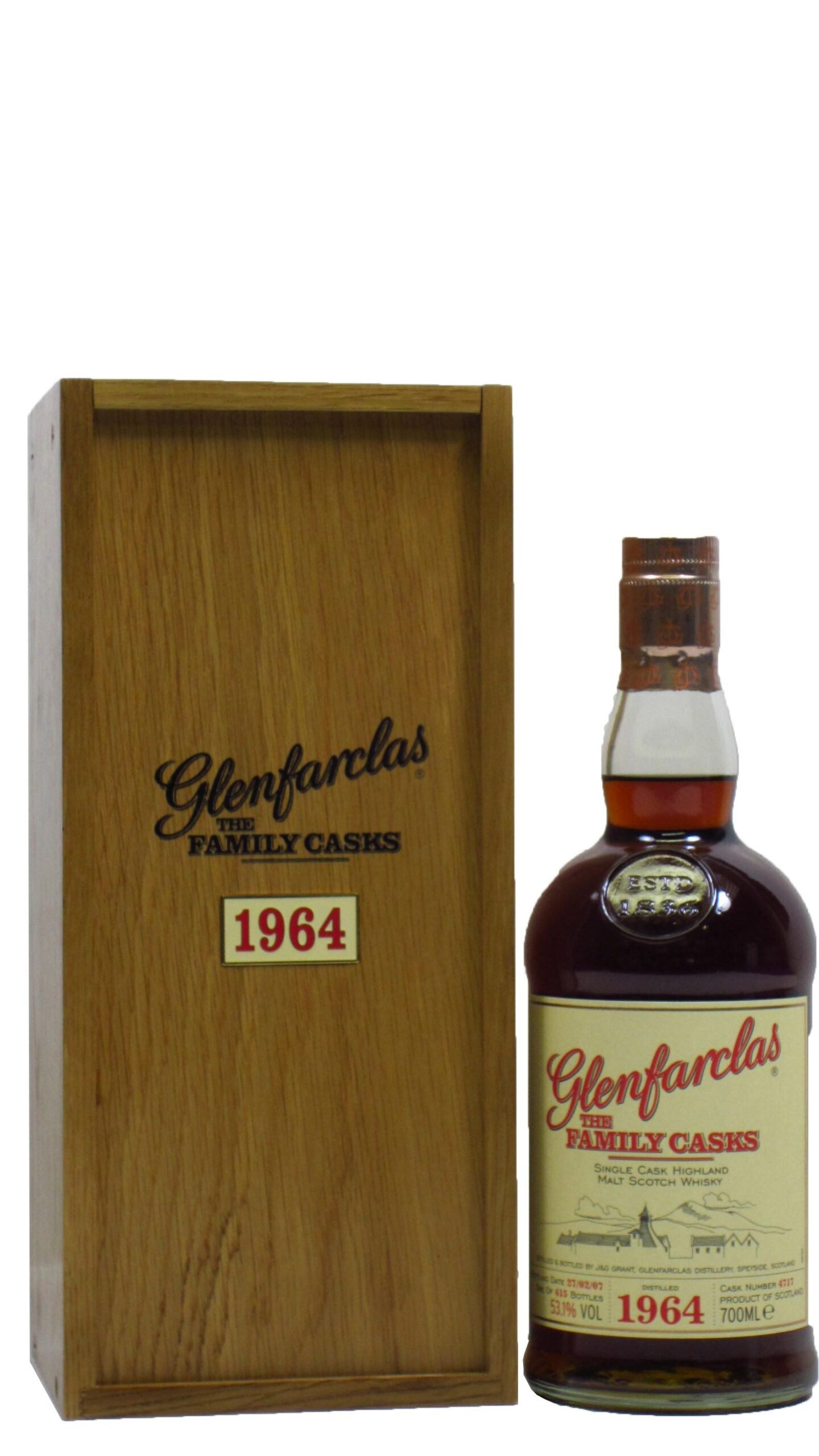 Glenfarclas - The Family Casks #4717 1964 43 year old Whisky
