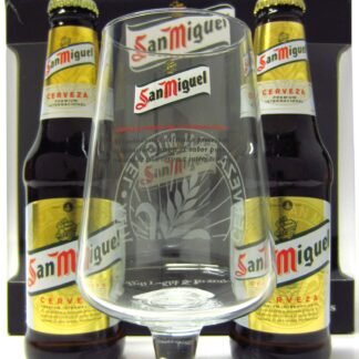 San Miguel Premium Beer Pint Glass Gift Pack