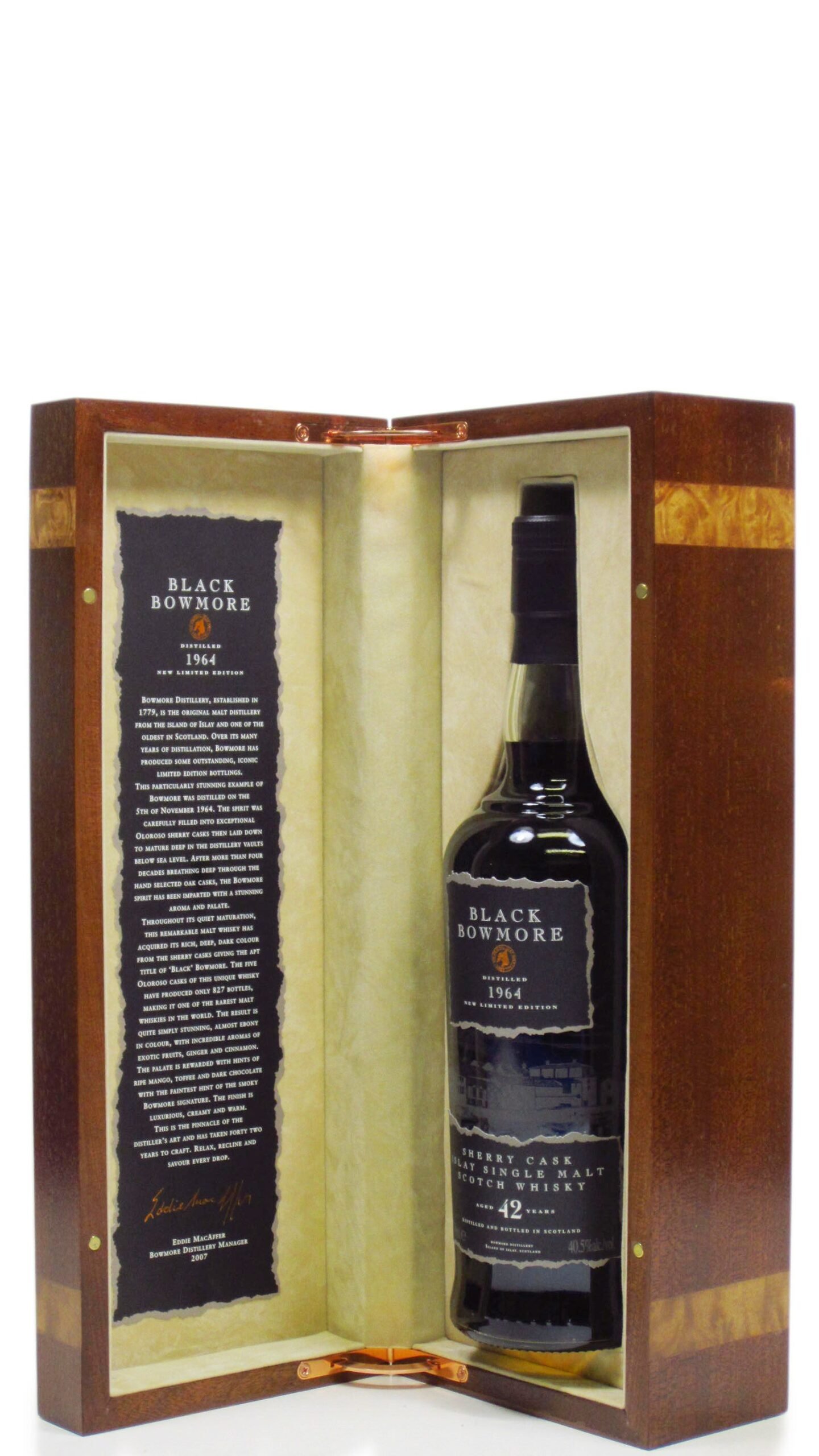 Bowmore Black Bowmore The Real Final Edition Single Malt Scotch Whisky