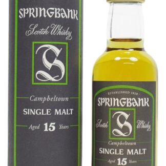 Springbank Single Malt Scotch Whisky (Old Bottling) Miniature