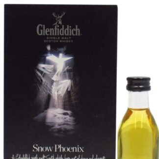 Glenfiddich Snow Phoenix Distillery Promo Pack Single Malt Scotch Whisky Miniature