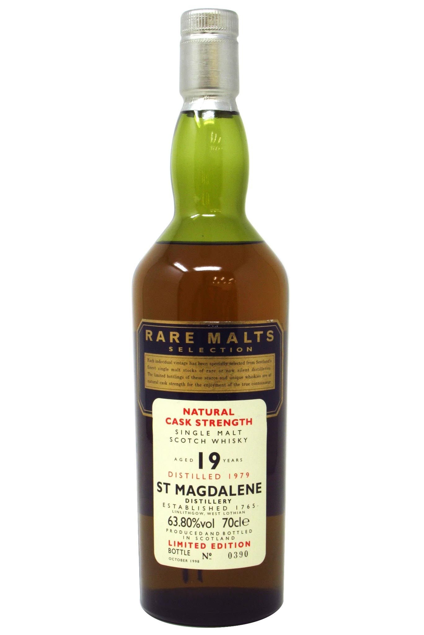 St. Magdalene (silent) - Rare Malts Selection Single Malt Scotch 1979 19 year old Whisky