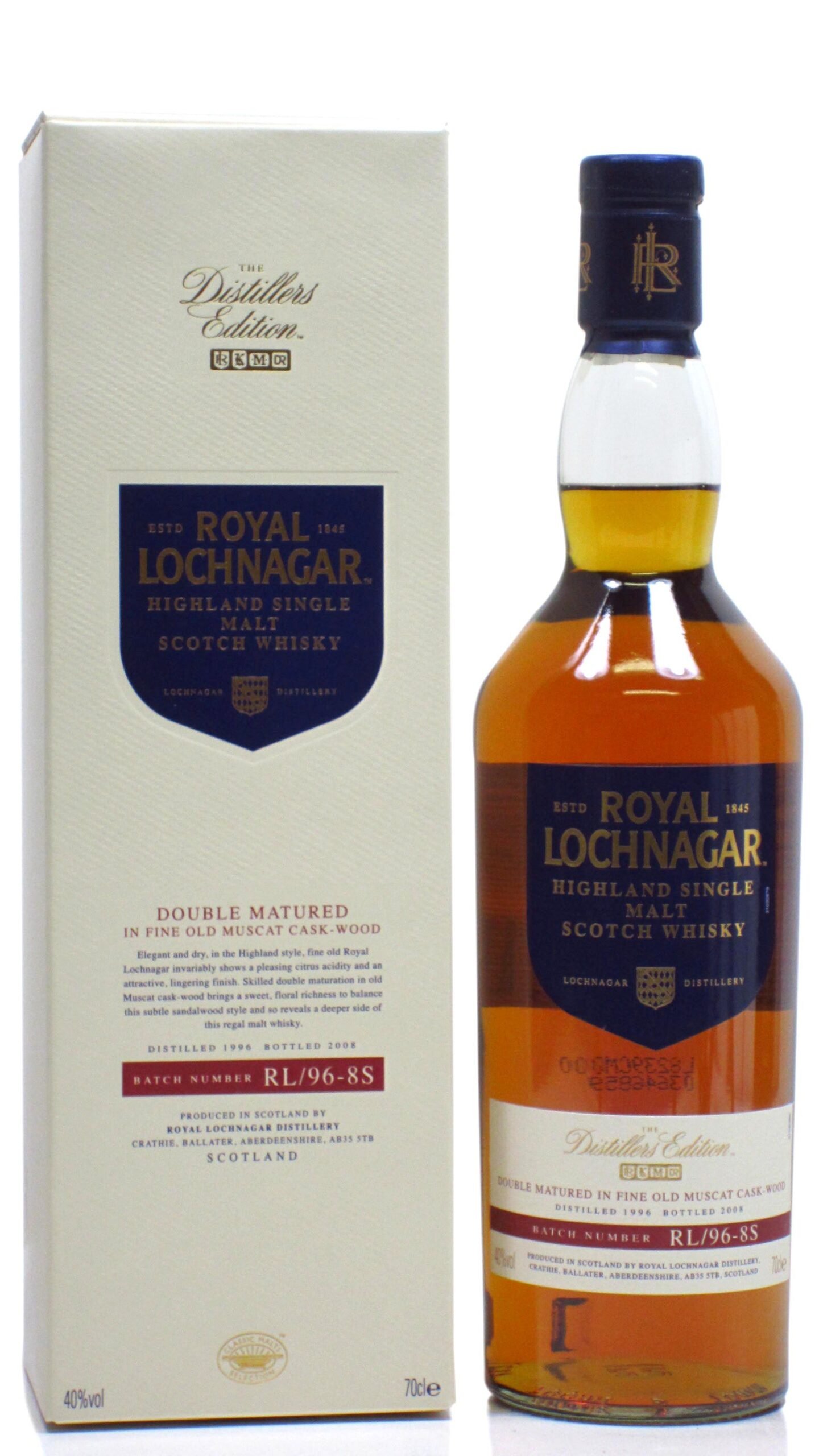 Royal Lochnagar 2008 Distillers Edition Single Malt Scotch Whisky