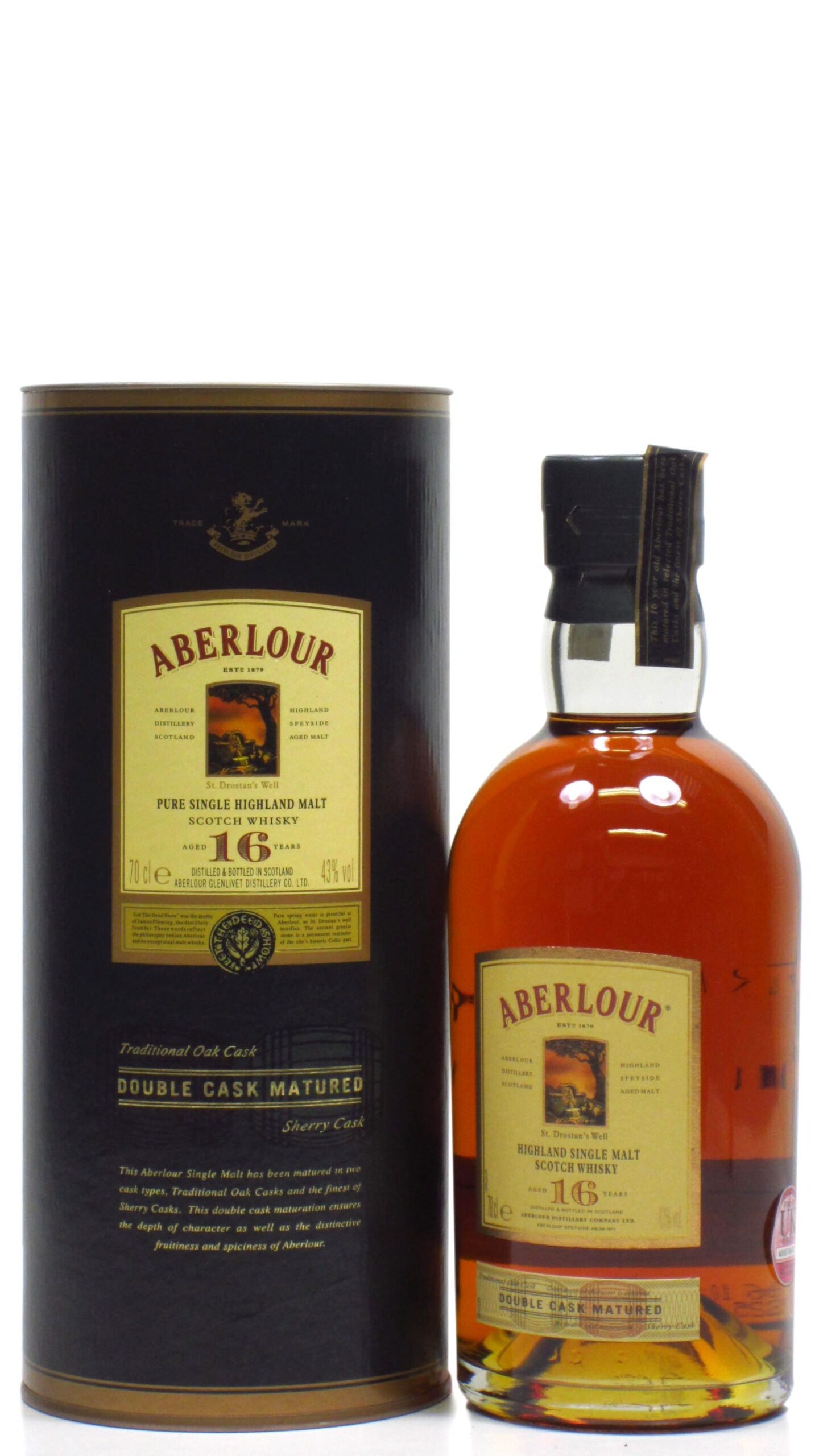 Aberlour - Double Cask Matured Single Malt Scotch 1991 16 year old Whisky