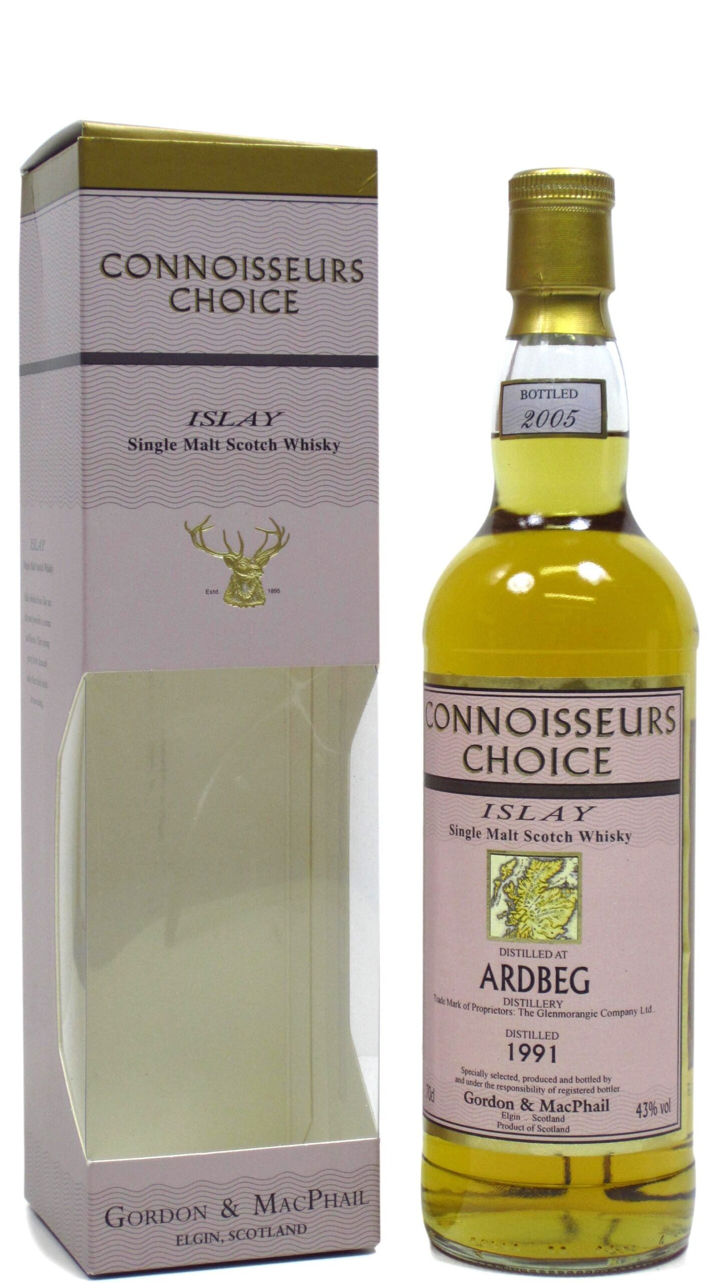 Ardbeg - Connoisseurs Choice Single Malt Scotch 1991 14 year old Whisky