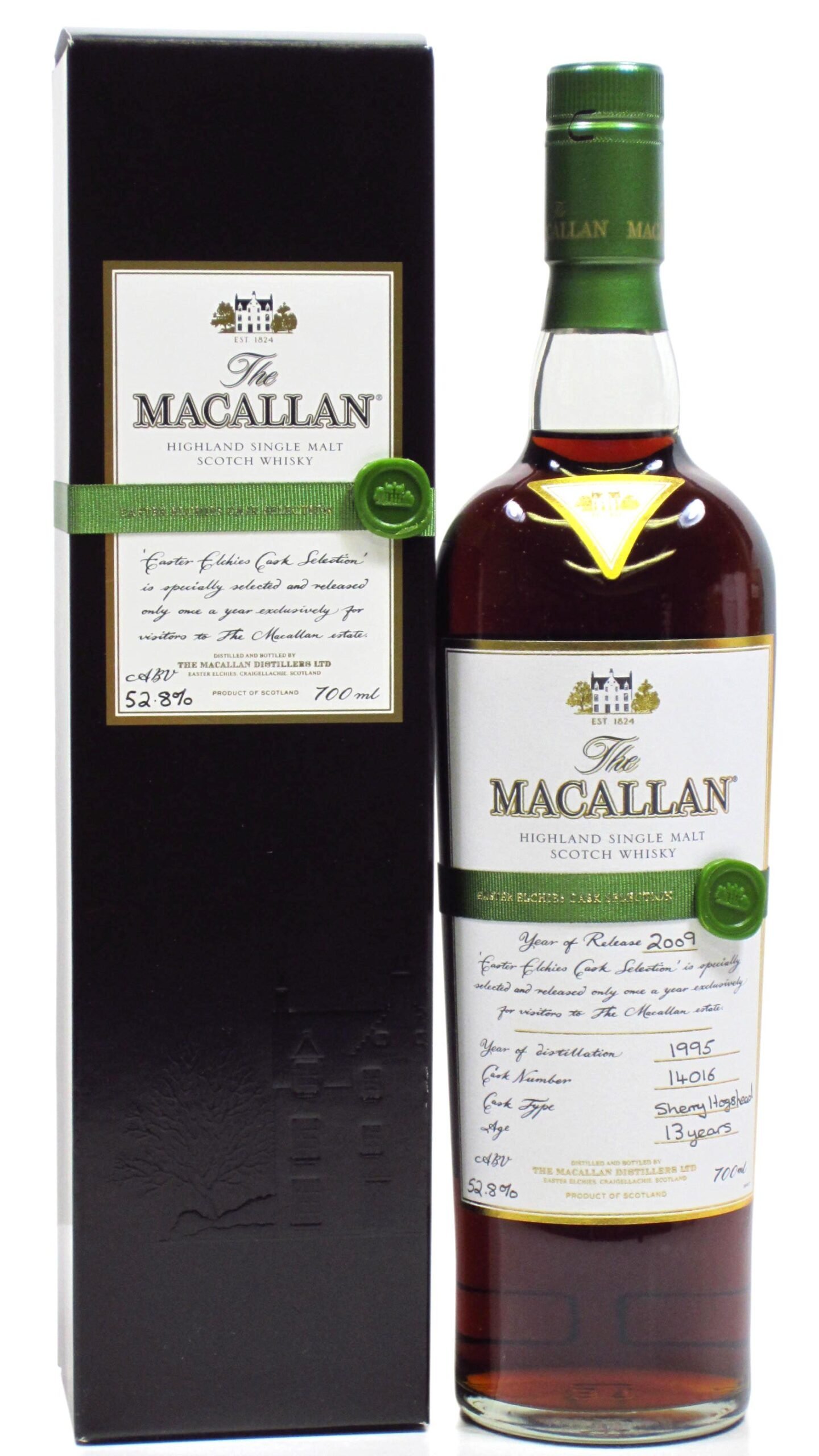 The Macallan - 2009 Easter Elchies Single Malt Scotch 1995 13 year old Whisky