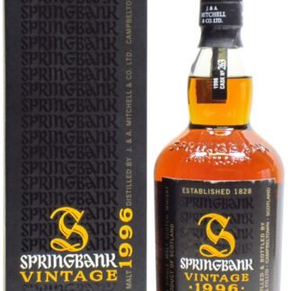 Springbank - Vintage Batch Single Cask #263 1996 12 year old Whisky