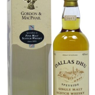 Dallas Dhu (silent) Gordon & MacPhail Single Malt Scotch Whisky