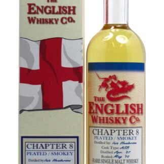 The English - Chapter 8 Peated / Smokey Single Malt 2007 3 year old Whisky