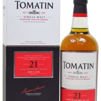 Tomatin - Selected Cask Vatting 21 year old Whisky