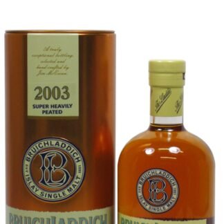Bruichladdich - Super Heavily Peated Islay Single Malt Scotch 2003 6 year old Whisky