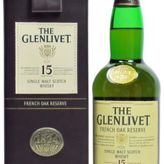 Glenlivet - French Oak Reserve Single Malt Scotch 15 year old Whisky (Old Bottling)