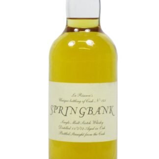 Springbank La Reserve Single Cask #141 Whisky