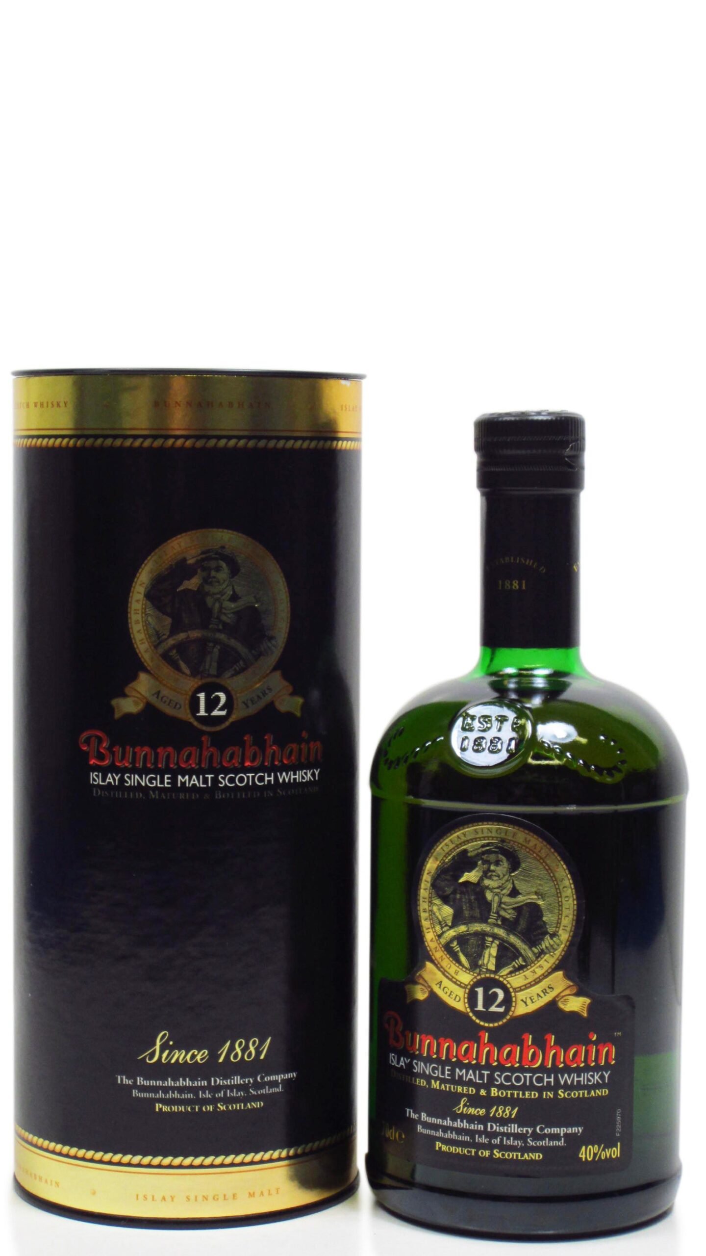 Bunnahabhain Islay Single Malt Scotch Whisky (Old Bottling)