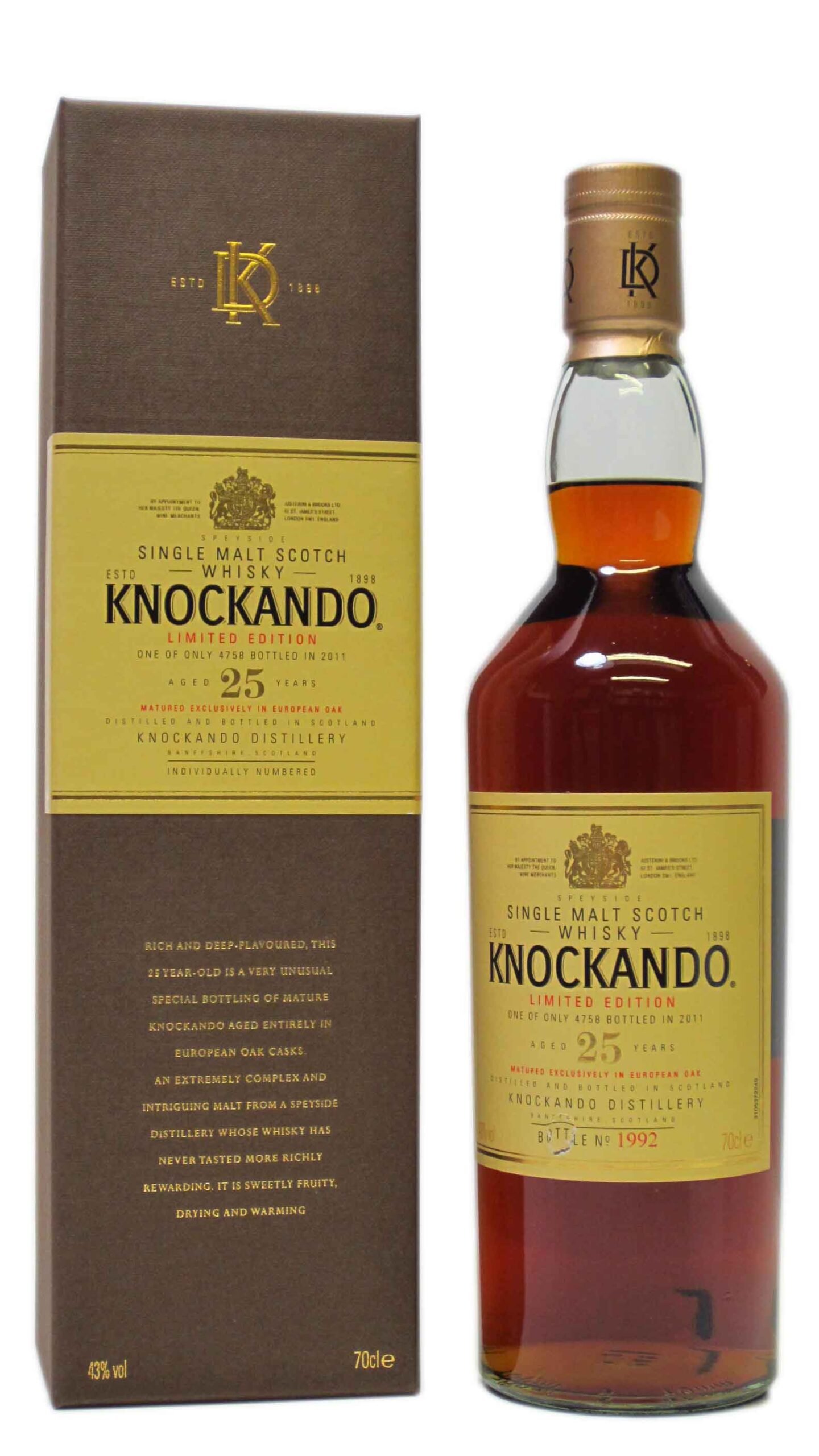 Knockando 2011 Special Release Single Malt Scotch Whisky