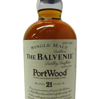 Balvenie - Port Wood Single Malt Scotch 21 year old Whisky (Old Bottling)