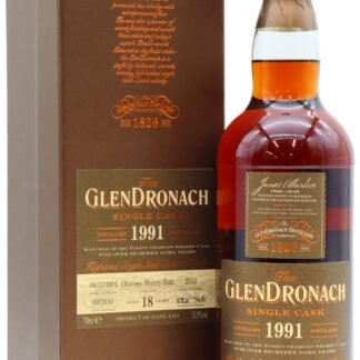 Glendronach - Batch 3 Single Oloroso Sherry Cask #2512 1991 18 year old Whisky