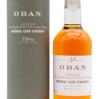 Oban Natural Cask Strength Single Malt Scotch Whisky